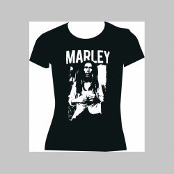 Marley čierne dámske tričko 100% bavlna